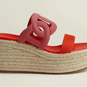 Hermes Itheca 30 espadrilles